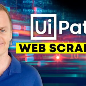 How to do Web Scraping with UiPath - Use Case