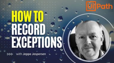 How to Record Exceptions in UiPath Orchestrator - Tutorial