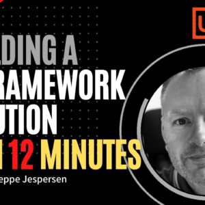 UiPath ReFramework - Demo - Build a working solution in 12 minutes