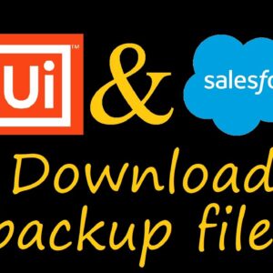 UiPath download backup files from Salesforce | RPA backup | UiPath download | UiPath Videos