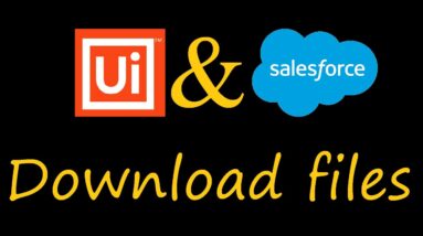 UiPath download files from Salesforce | RPA | SFDC | download | Case | Opportunity File | Account