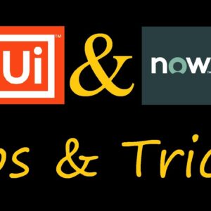 Uipath ServiceNow tips & tricks | RPA | Get Query from web | SSO limitation | Protect String / Date