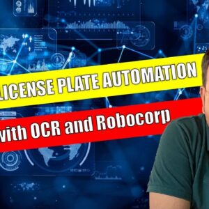 License Plate Automation with ML OCR and Robocorp