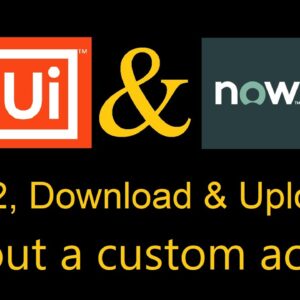 UiPath automation for ServiceNow | REST API commands | OAuth2 | Download files | Without activity