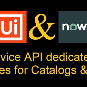 Service Catalog API for ServiceNow | UiPath | RPA| Catalogs | Items | Cart | Categories | ServiceAPI