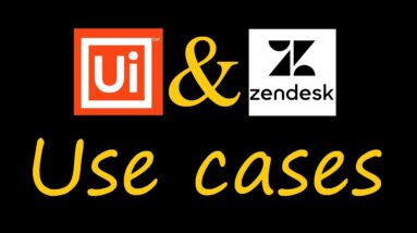 Simple Zendesk use case with UiPath Robots