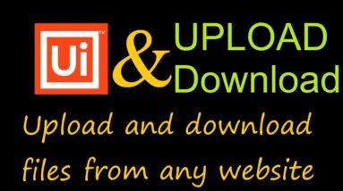UiPath download and upload files to any website via (HTTP request)