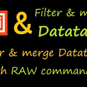 UiPath Filter and Merge Datatable with RAW commands faster approach
