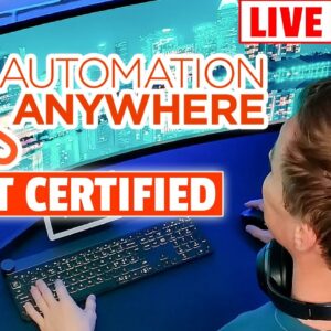 8 HOUR STUDY WITH ME 🎓 Get Automation Anywhere Certified