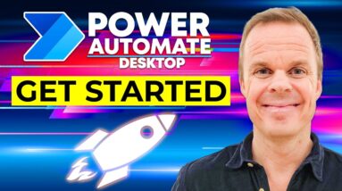 Get Started with Power Automate Deskop (Install and create RPA)