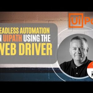 Headless automation with Webdriver