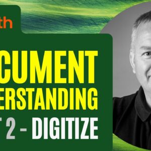 UiPath Document Understanding, Part 2 - Digitize