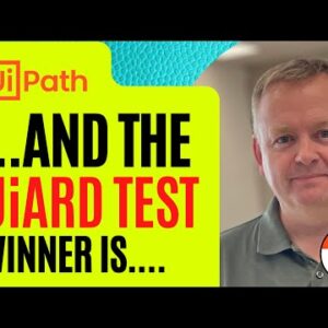 ....and the winner of the UiARD Certification test voucher is....