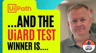 ....and the winner of the UiARD Certification test voucher is....