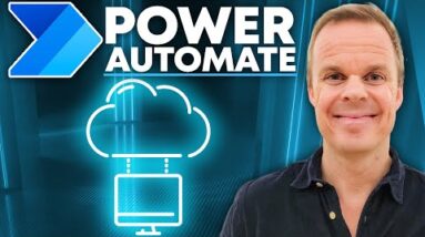 How to Run Desktop Flows From Power Automate - Full Tutorial