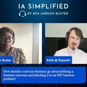 Short: Transforming a business process is more critical than reducing headcount in an organisation