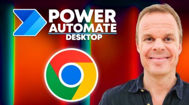 Web Automation in Microsoft Power Automate Desktop - Full Tutorial