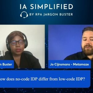 Short: No code IDP vs Low code IDP