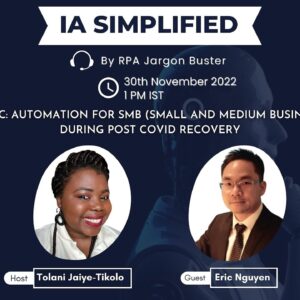 IA Simplified (full): Automation for SMB post covid recovery
