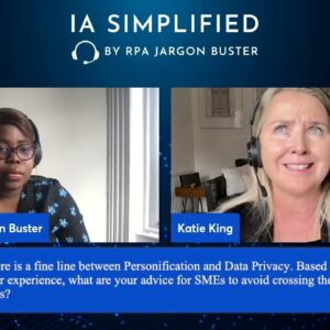 Short: Fine line between Personification and Data Privacy