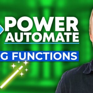 String Functions in Power Automate - Beginners Tutorial