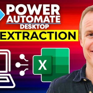 Web Extraction in Microsoft Power Automate Desktop - Full Tutorial