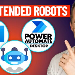 Power Automate Desktop: How to Setup Unattended Robots