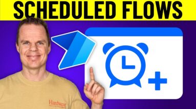 Scheduled Power Automate Desktop Flows from Cloud